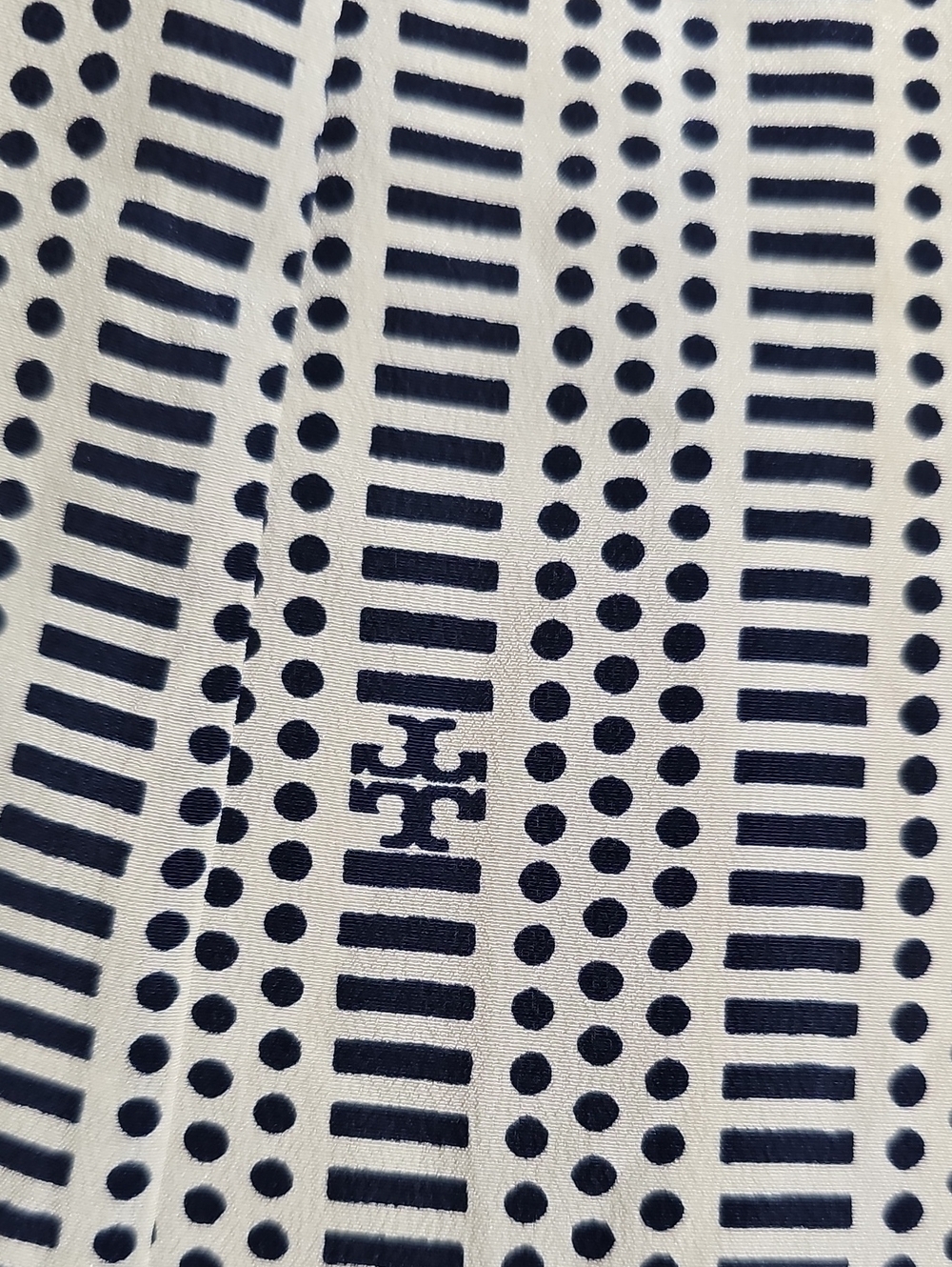 Tory Burch Printed Lined Silk Wrap Skirt Size 6 - Picture 4 of 10